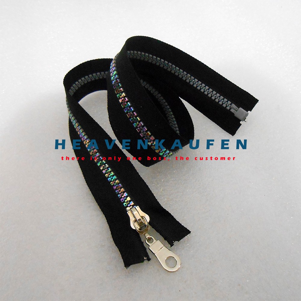 Resleting Retsleting Pelangi / Rainbow Zipper 50 cm Vislon Variasi Kode BC