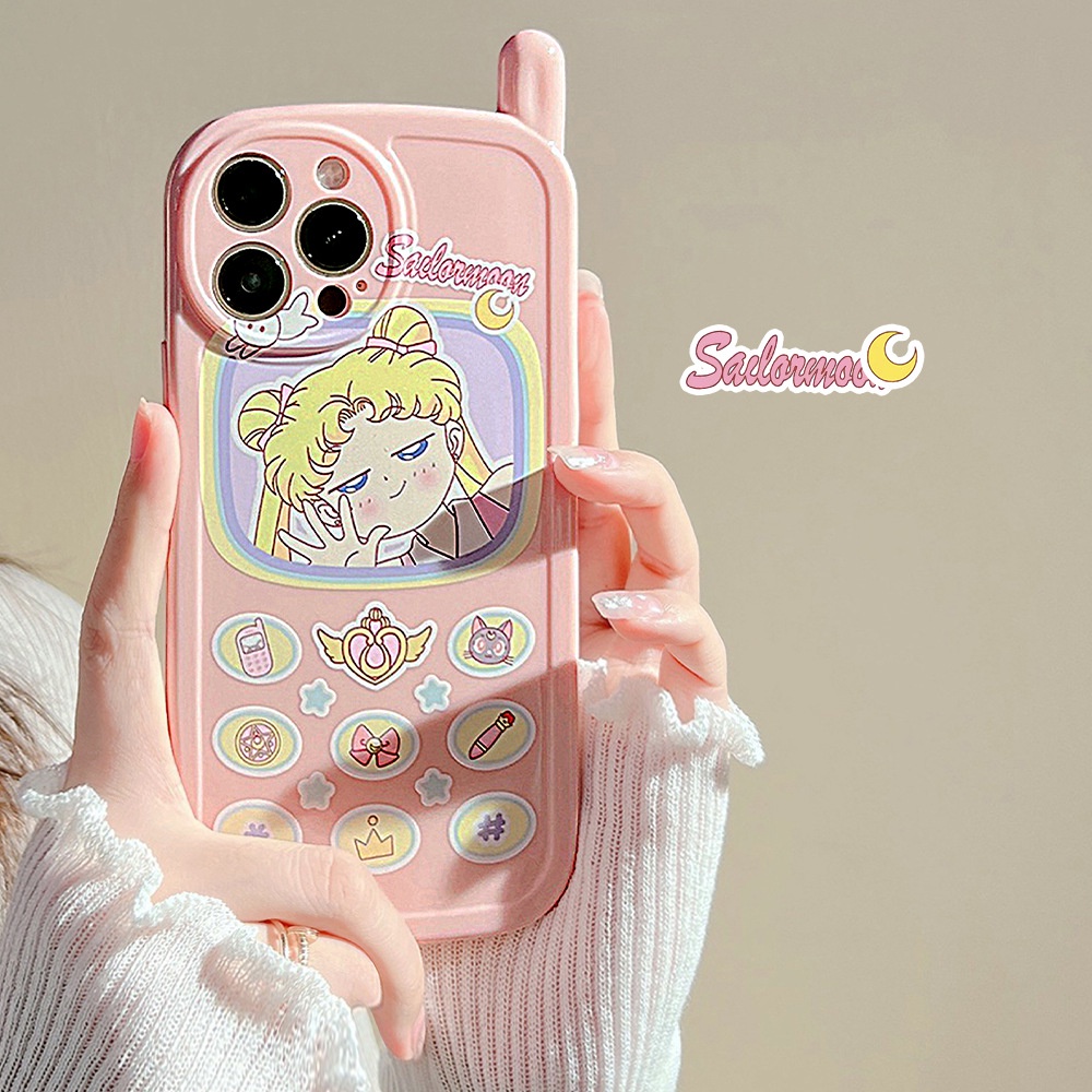 Soft Case Hp Gambar Kartun Anak Perempuan Untuk Iphone 11 / 12 / 13pro MAX