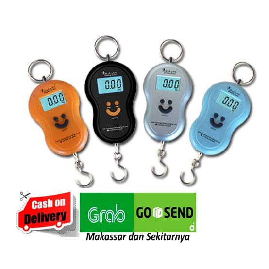 TIMBANGAN GANTUNG SMILE / TIMBANGAN KOPER / TIMBANGAN DIGITAL GANTUNG