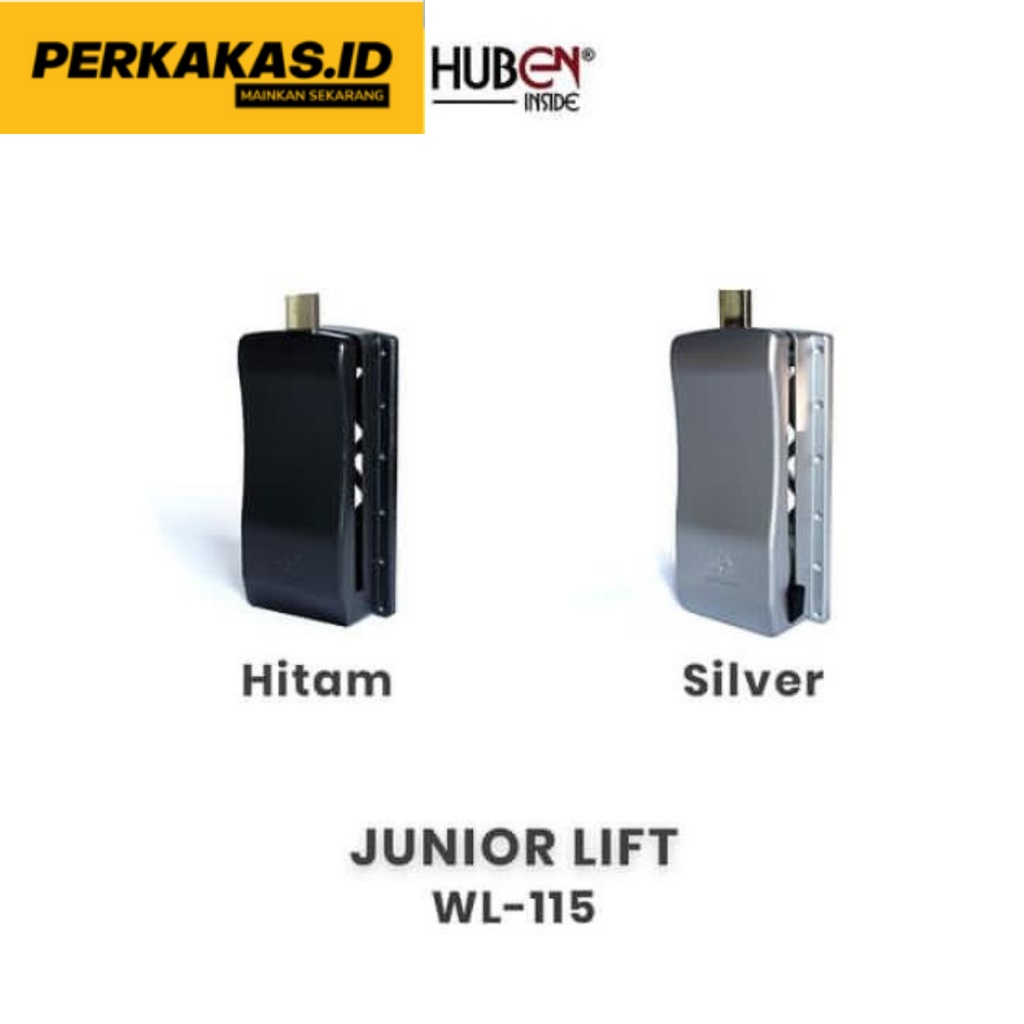 Gantungan Baju Dinding Tarik Junior Lift WL-115 HUBEN