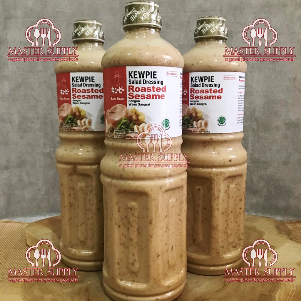 

KEWPIE ROASTED SESAME SALAD DRESSING 1 LITER / KEWPIE WIJEN SANGRAI