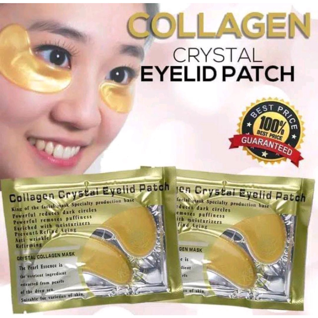 MASKER MATA / EYE MASK COLLAGEN GOLD / MENGHILANGKAN MATA PANDA