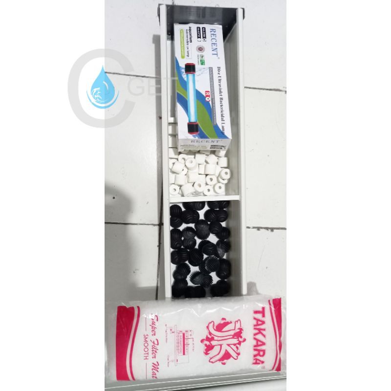 box filter fullset 80cm+ tempat uv