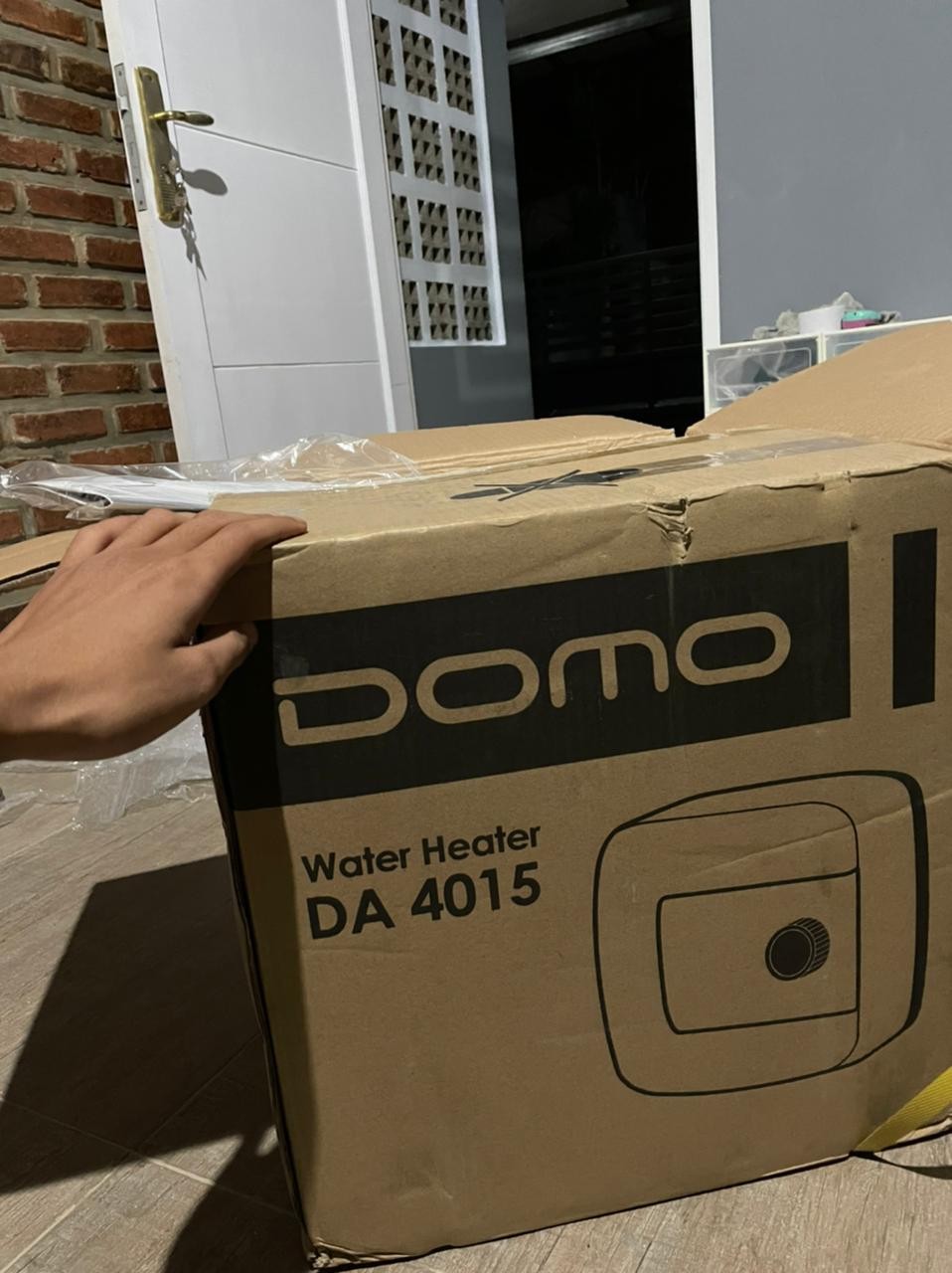 Water Heater Storage Listrik Domo Da 4015 15 Liter 350 Watt