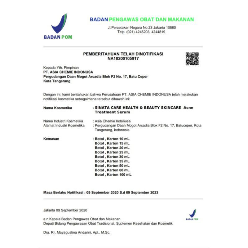 BPOM SB PREMIUM SKINCARE|| PREMIUM SKINCARE S BEAUTY|| SINATA CARE