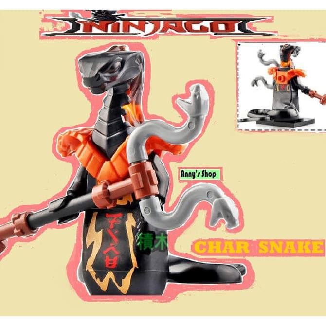 BIG SALE MAINAN LEGO ANAK☻ BRICK - NINJAGO CHAR SNAKE LEGO TANPA DUS SALE