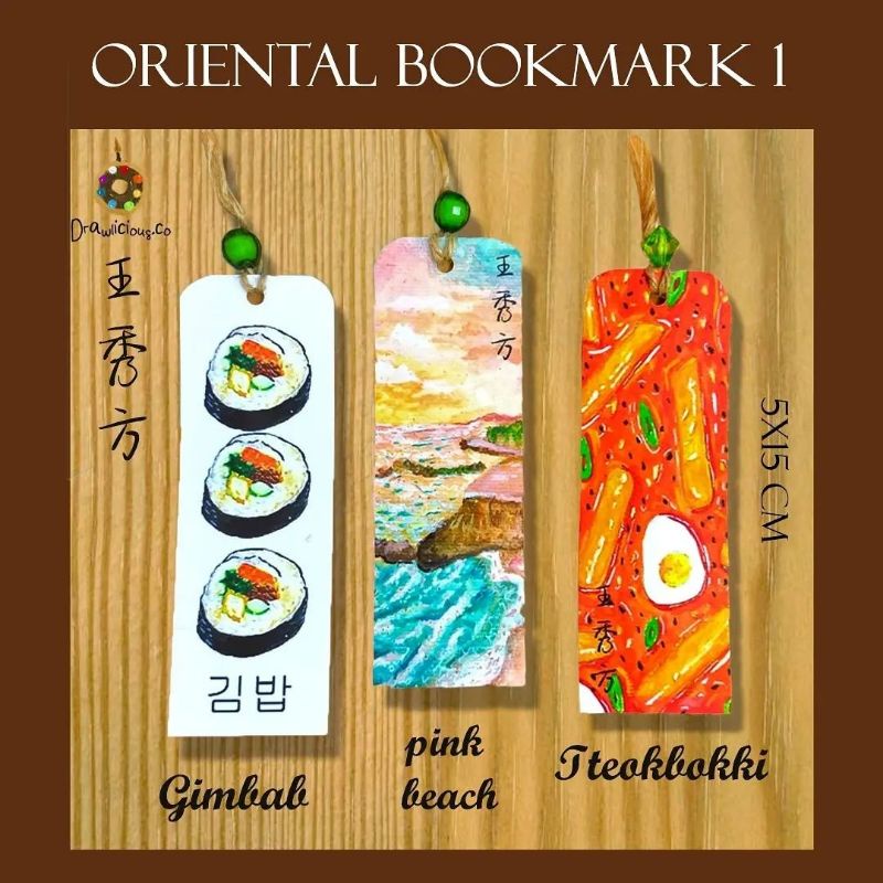 

bookmark oriental handmade versi 1