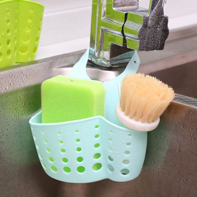 Sponge Holder Gantung Tempat Spons Sabun Cuci Piring Kitchen Stuff