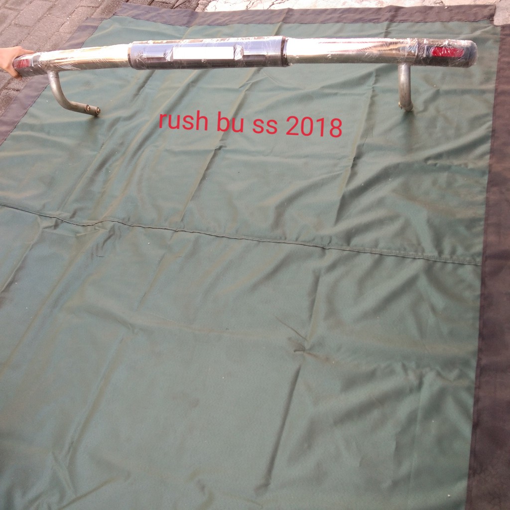 Bumper Belakang Rush BU SS / Pelindung Belakang Mobil Rush Terios 2018 Murah Berkualitas