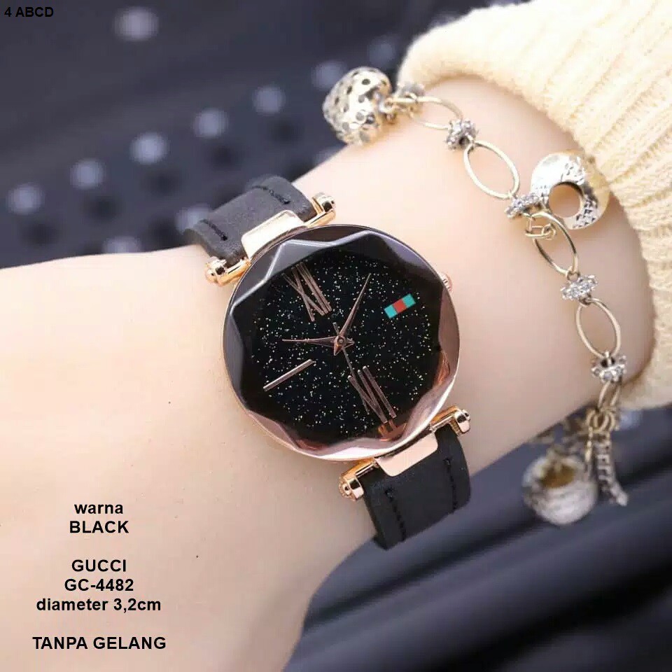 Jam Tangan Wanita Gucci E4482 Kulit