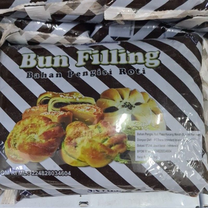 

Trans Bun Filling red bean / Kacang merah 1kg
