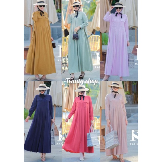 SEIKA MIDI DRESS BY RAFIKA