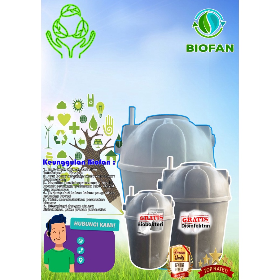 Bio Septic Tank 1000 liter