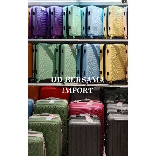 SUPERCASE Koper 20Inc Macaroon Ungu/Luggage Travel