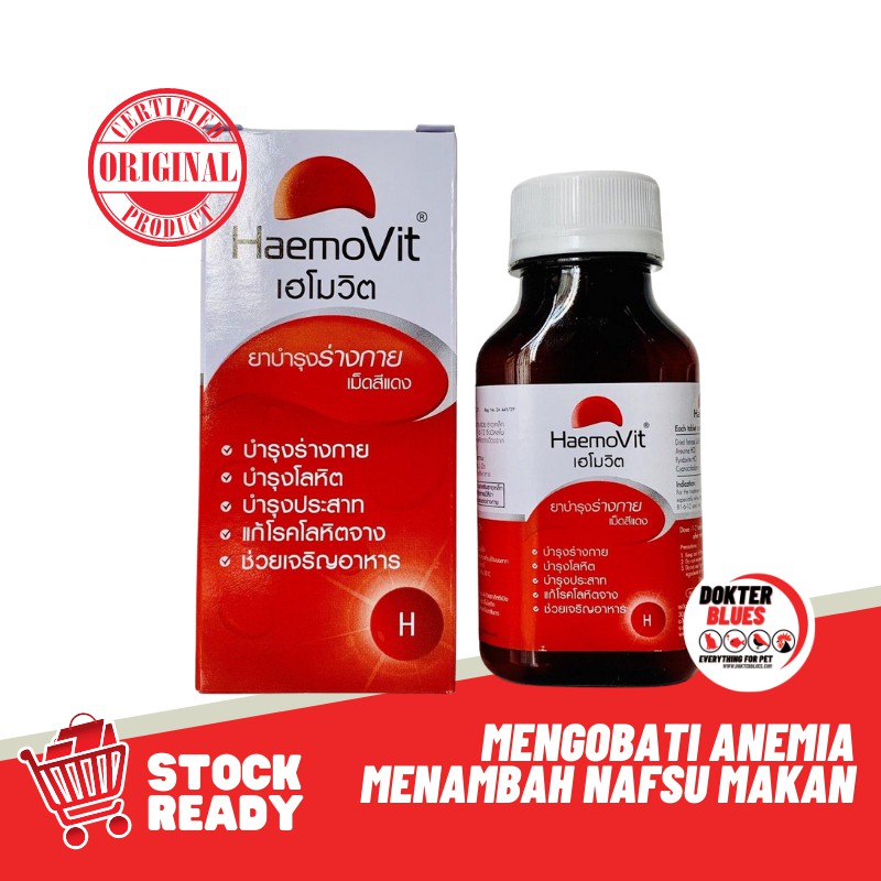 HAEMOVIT ORIGINAL Vitamin Ayam Mencegah &amp; Mengobati Ayam Anemia