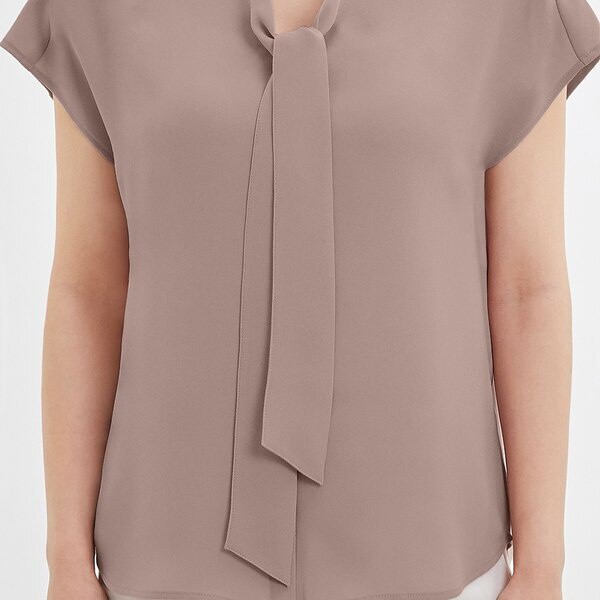 Blouse Wanita GU by Uniqlo Bowtie Blouse