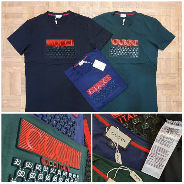  KAOS  GUCCI  PREMIUM IMPORT  Tshirt gucci  branded import  KAOS  