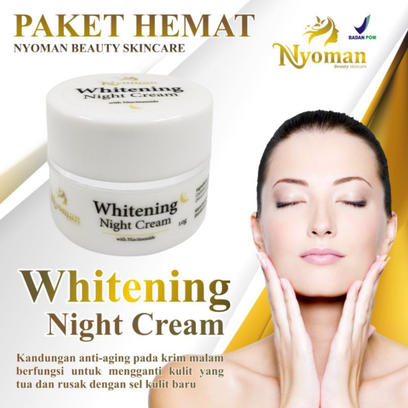 Night cream nyoman skincare