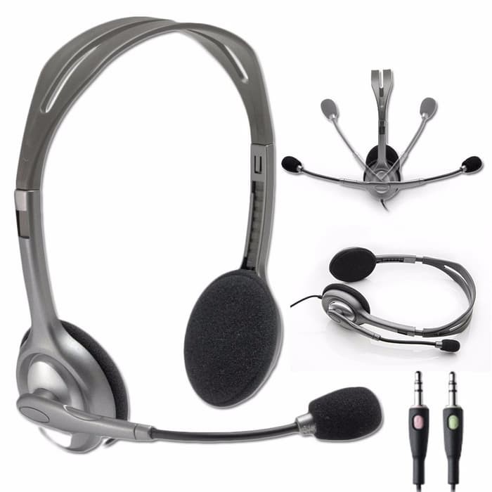 Headset Logitech Stereo H110 100% Original LOGITECH