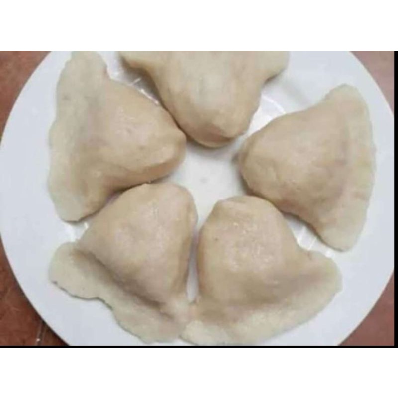 

5 biji pempek kapal selam ikan gabus