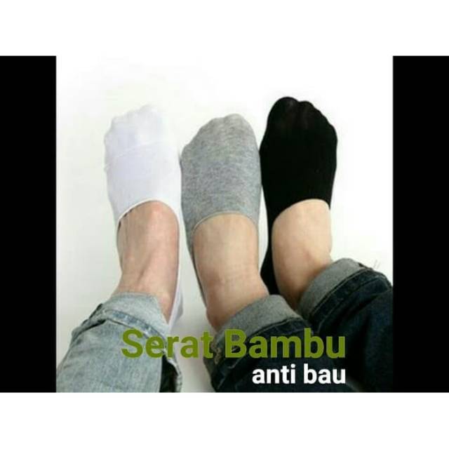 Kaos Kaki pendek Serat Bambuu (Bamboo Sock)