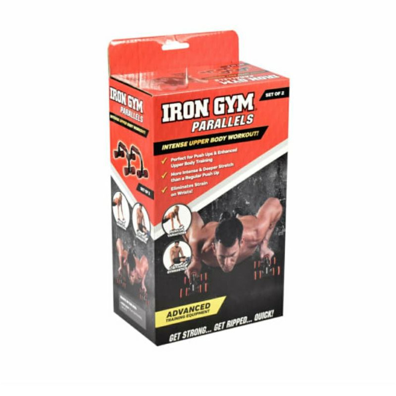 Alat Push Up Parallels - Hitam

