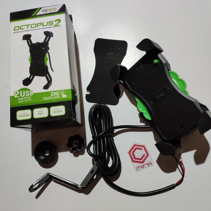 HOLDER MOTOR PLUS USB NINE