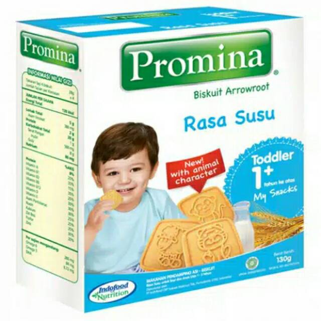 Promina Arrowroot Cookies Coklat / keju / Susu 110 gr