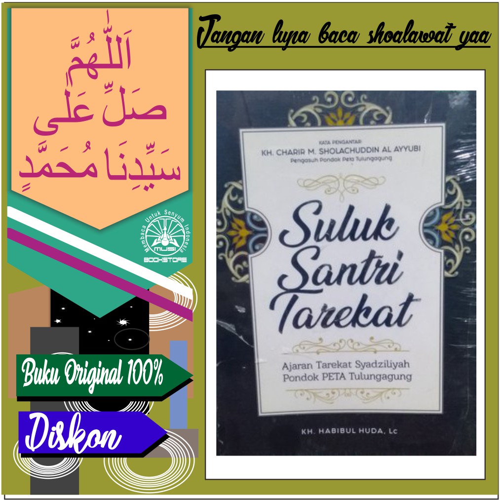 Jual Buku Suluk Santri Tarekat Original Musibook Bukuasli Shopee