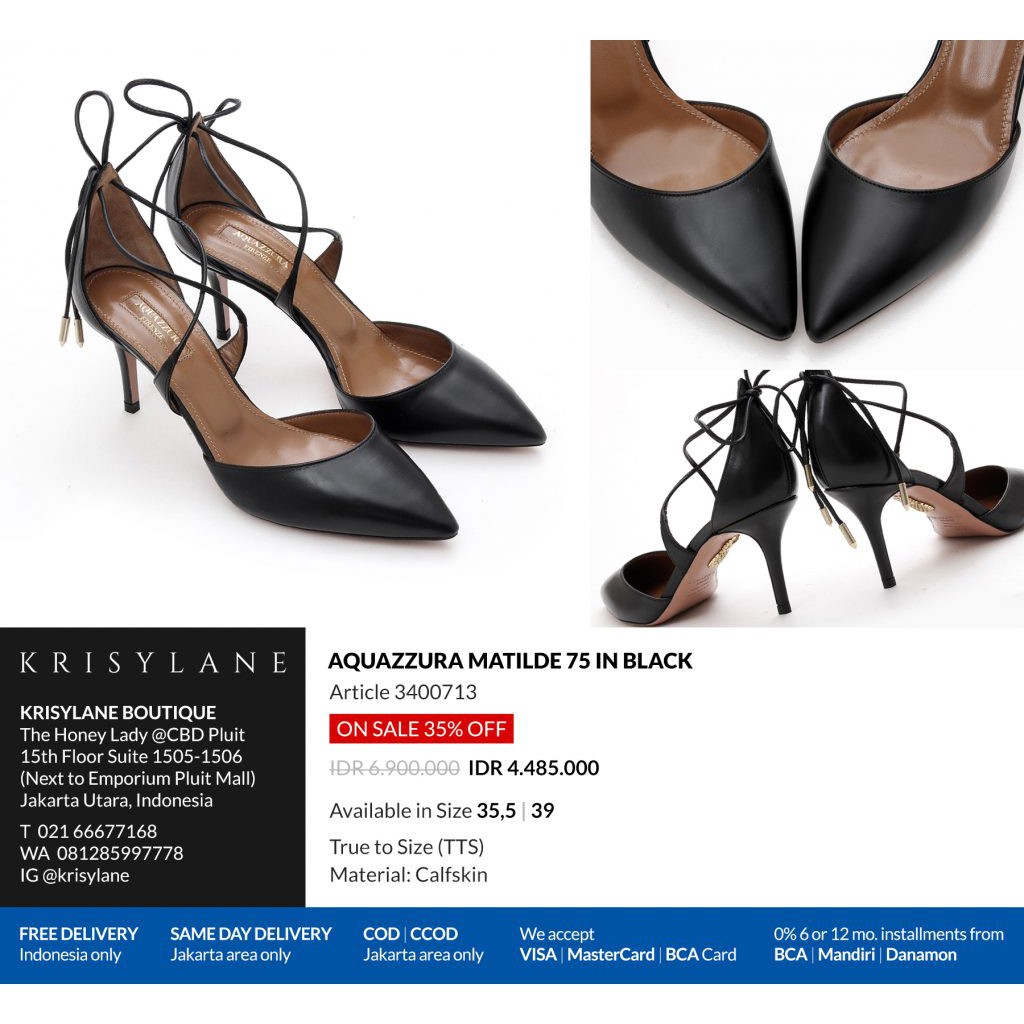 aquazzura matilde 75