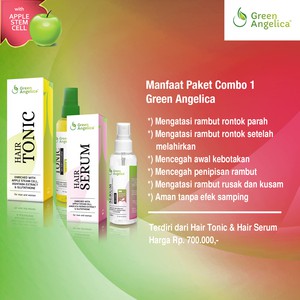 Green Angelica Paket Penipisan Parah / Combo Satu