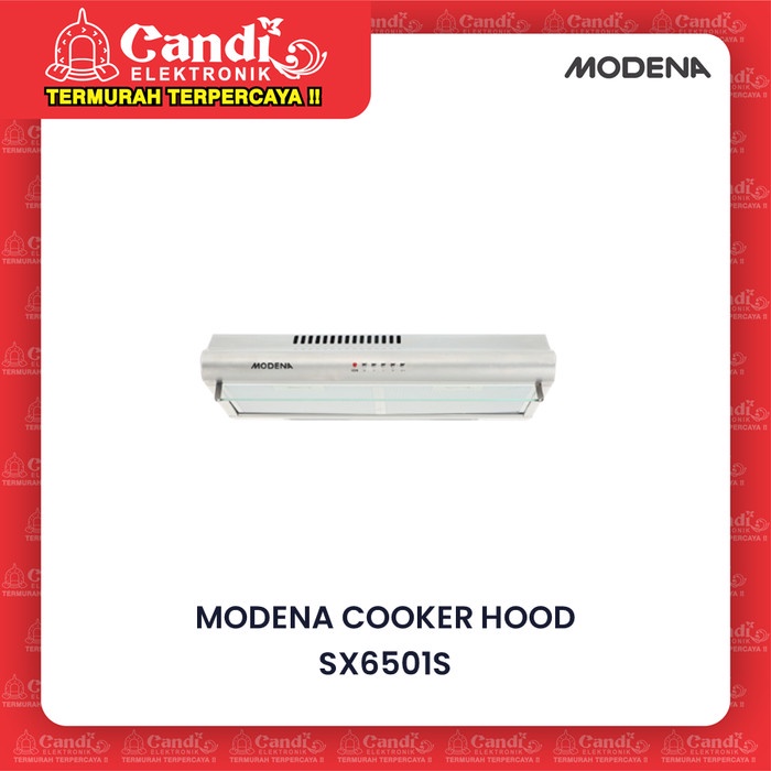 MODENA COOKER HOOD SX6501S / SX 6501 S / SX-6501S - Slim Type Stainles