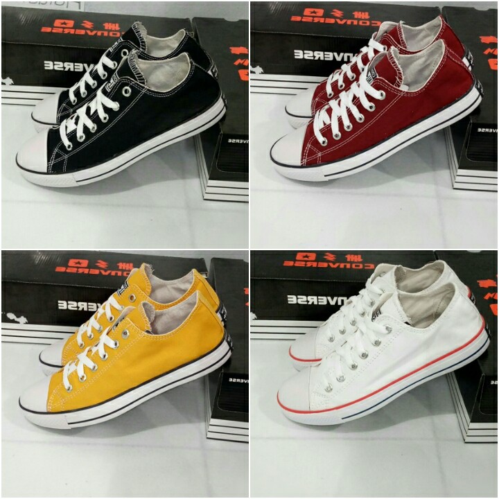 Sepatu converse allstar sneaker low (bisa cod) | Shopee Indonesia