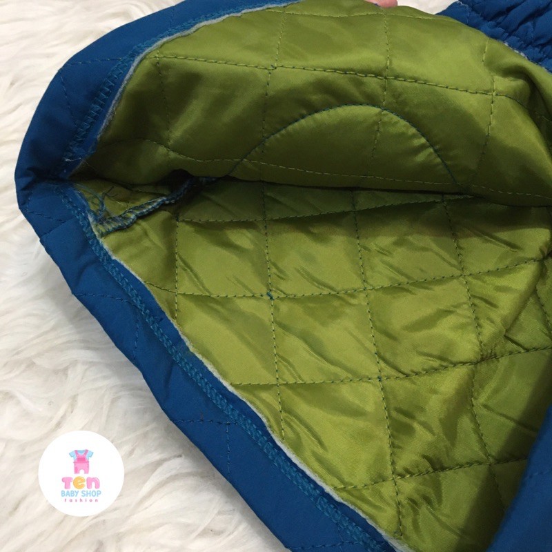 Jaket Parka Girly Colud Bird Bayi / Anak usia 3bulan - 1tahun (Cardigan, Sweater, Coat, jaket bulu-3