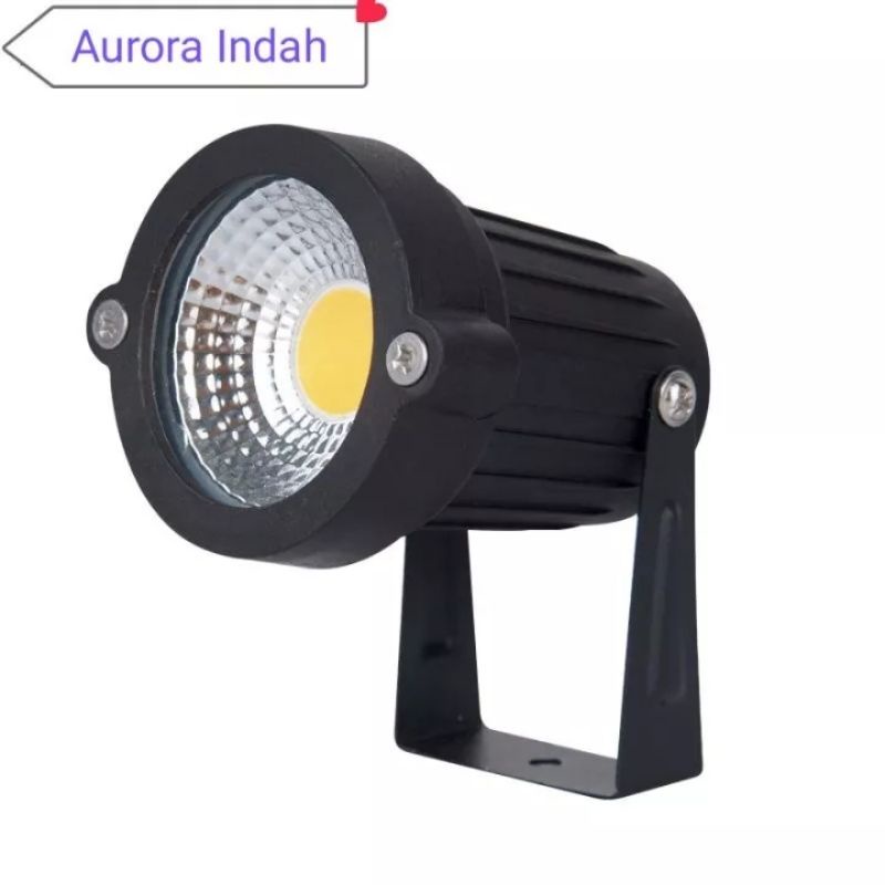 Lampu Taman LED 5Watt 5 W COB SOROT Tancap Piringan Lampu Dekorasi Taman 5W Lampu Taman Murah Terang