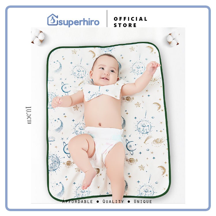 Dry Pad Perlak Bayi Baby /Alas Ompol Bayi Waterproof Tatakan Wonderpad