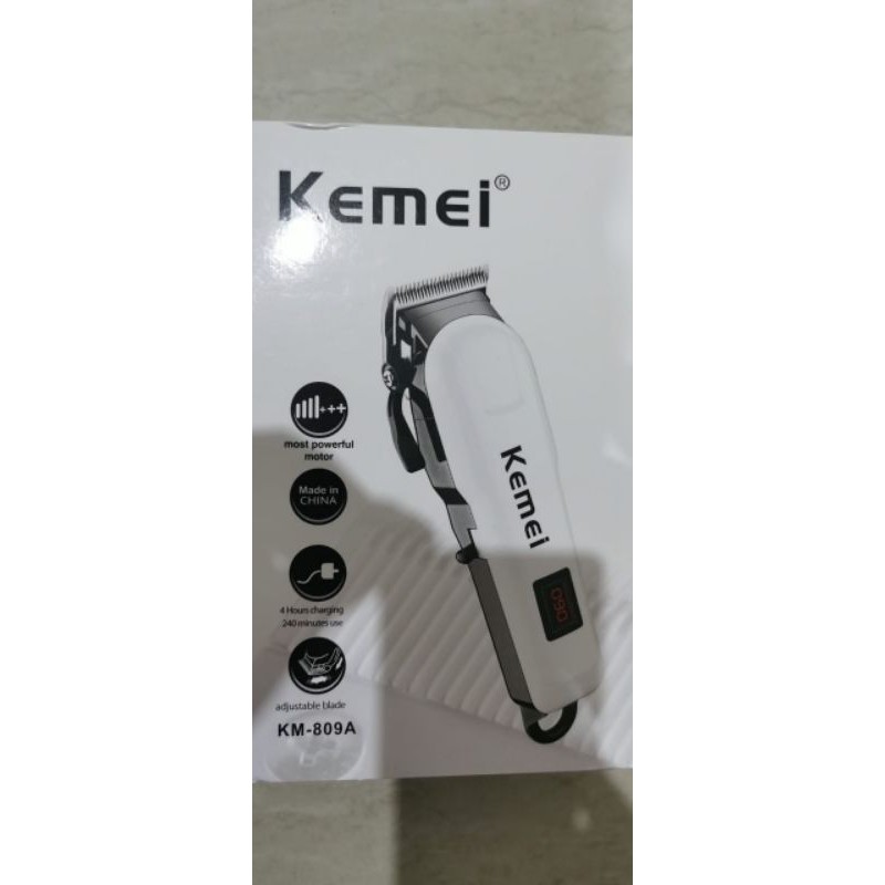 Alat Cukur Rambut Kemei KM-809A / Hair Clipper Kemei