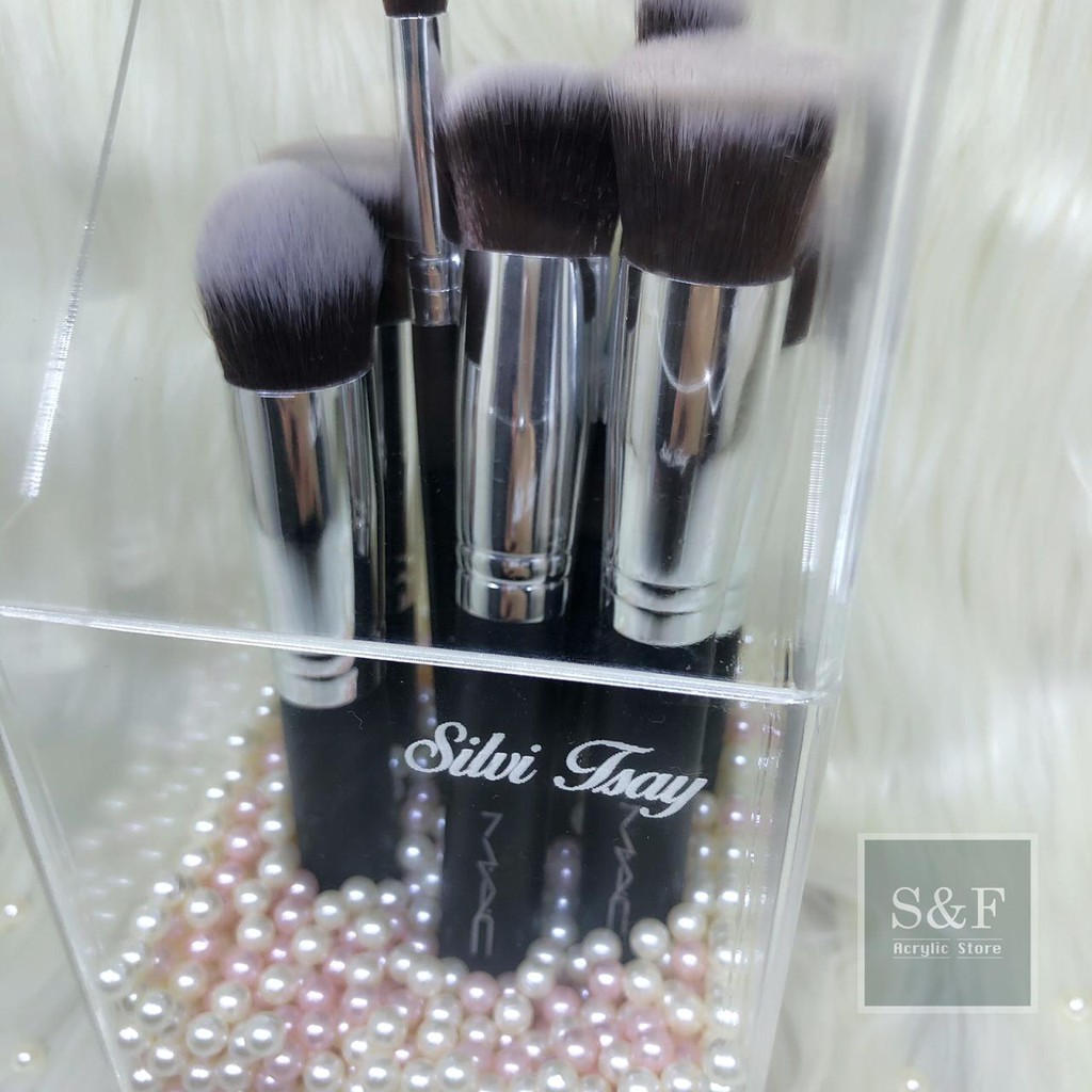 Make up brush holder/  BISA CUSTOM NAMA/ Kotak Kuas/Kuas make Up / Make up brush / Tempat kuas