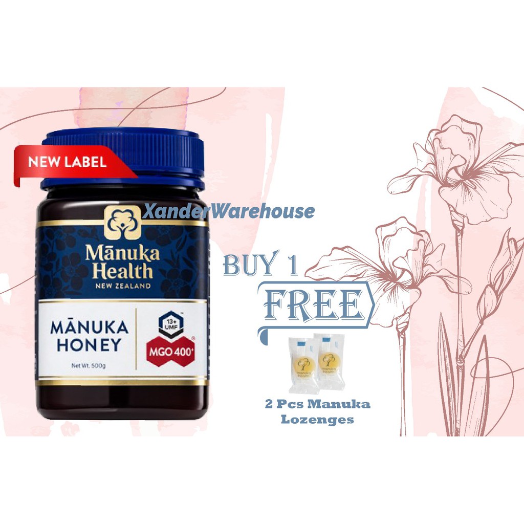

MADU MANUKA MGO 400+500GR