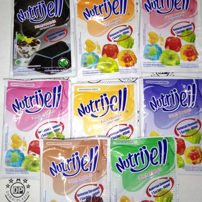 

Isi 10gram Tepung Agar Jelly Powder NUTRIJELL Nutrijel Rasa Leci SALE Kode 966