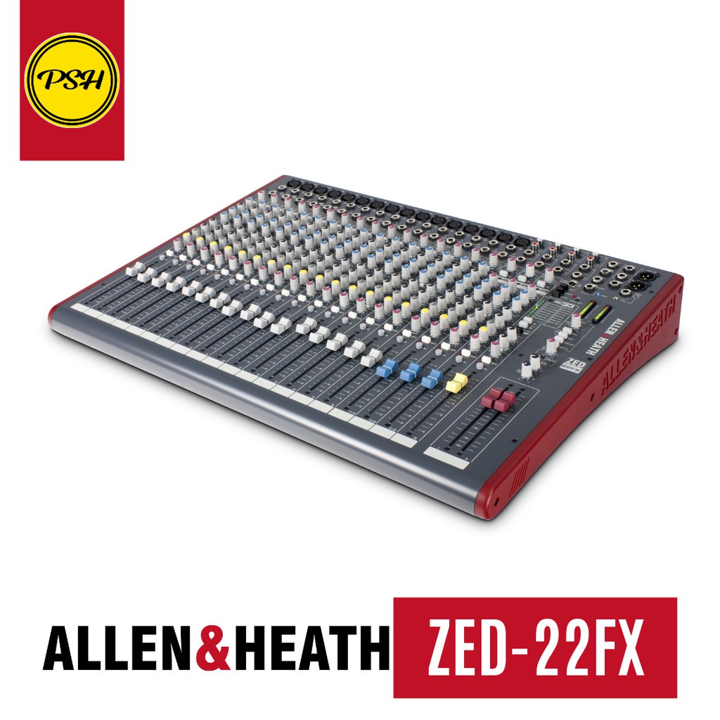 PROMO HARGA MURAH    Allen & Heath ZED-22FX ZED22FX ZED22 Mixer 16 Channel Orginal USB Audio
