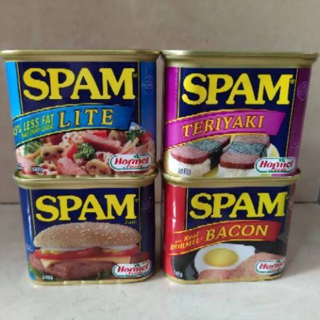 Spam Luncheon Meat Original Usa Non Halal Food Shopee Indonesia