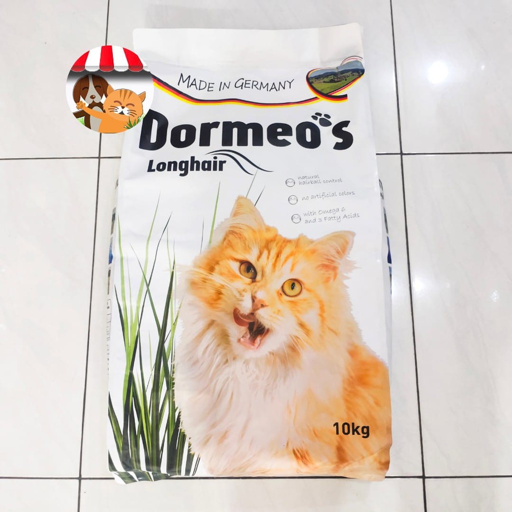 Dormeos Longhair 10kg - Makanan Kucing Super Premium sekelas RC