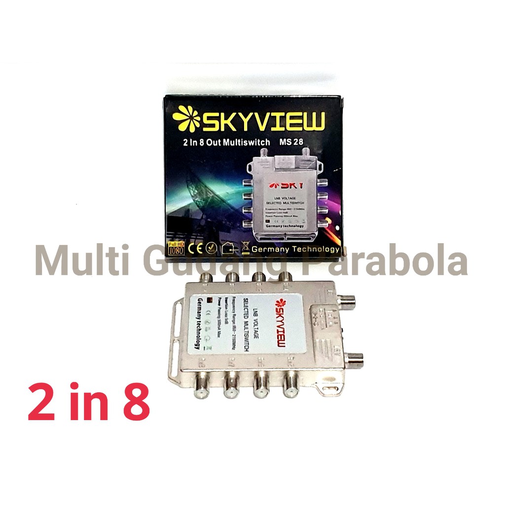 Multiswith Skyview 2x8