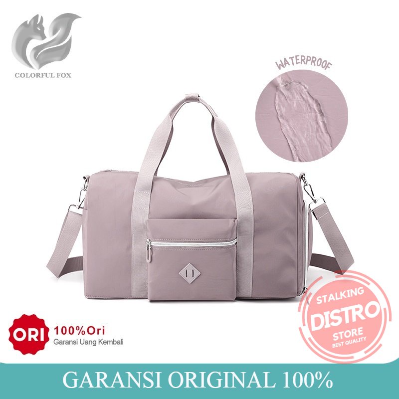 Tas Travel Wanita COLORFUL FOX 8545 Tas Selempang Wanita Multifungsi Travelbag Wanita