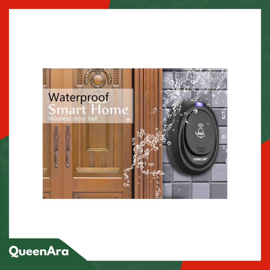 Taffware Alarm Pintu Wireless Waterproof dengan EU Plug - FK-D00