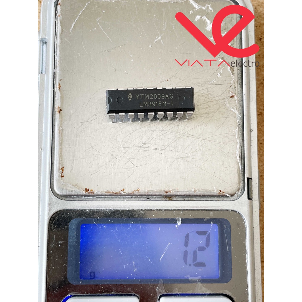 LM3915N (1 BUAH) IC LED DISPLAY DRIVER LM3915 LM 3915 N VU METER