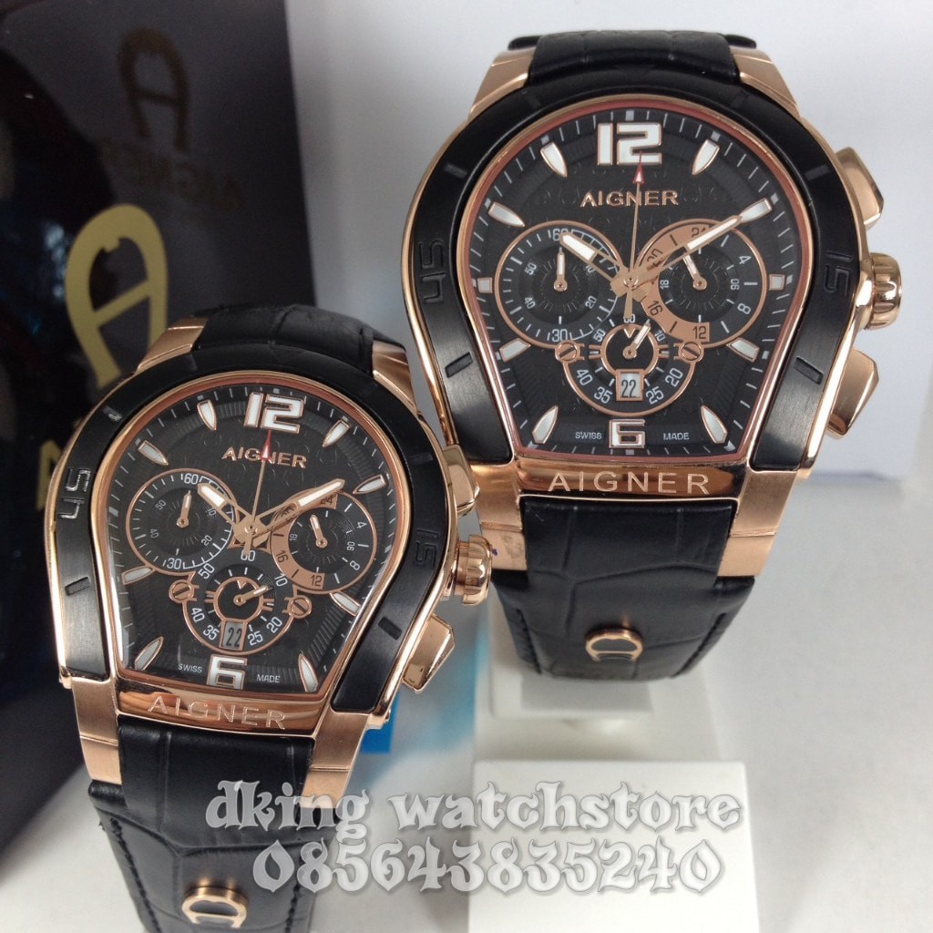 jam tangan pria aigner palermo super premium AAA