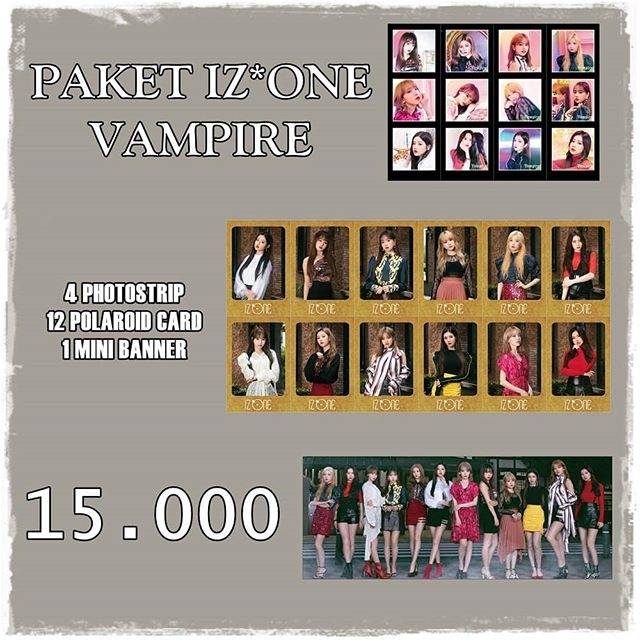 PAKET IZ*ONE VAMPIRE