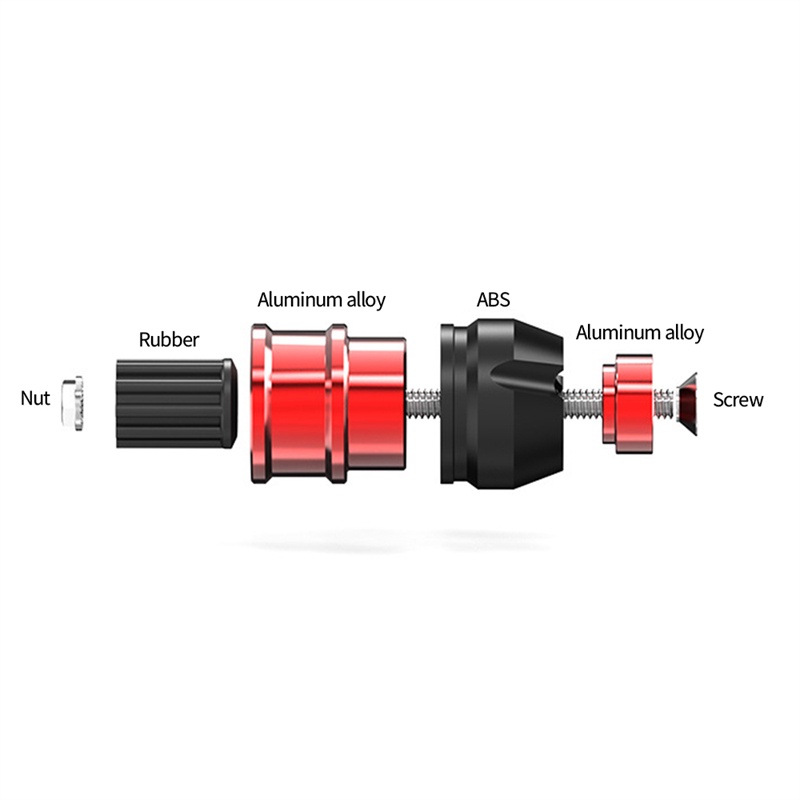 Tk 2pcs Tutup Ujung Stang Motor Bahan Aluminum Cnc Diameter Dalam 16-20mm